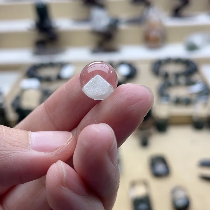 未镶嵌颈饰水晶绿幽灵吊坠