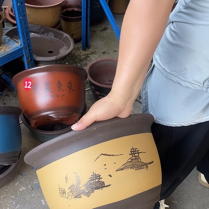 002花盆紫砂花盆紫砂