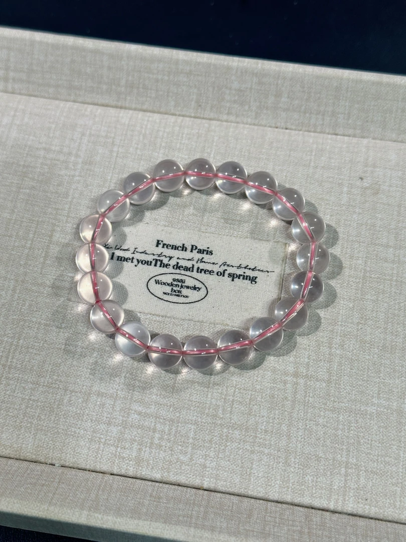 莫粉粉水晶手串手链  颜色微差多样性发其一F020