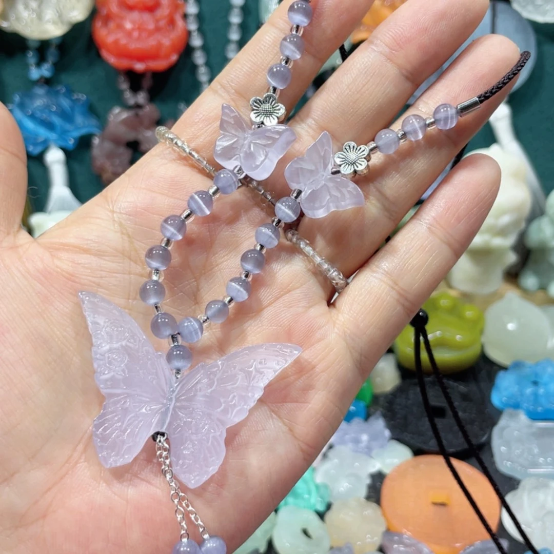 【闪购商品】未镶嵌岫玉颈饰28项链