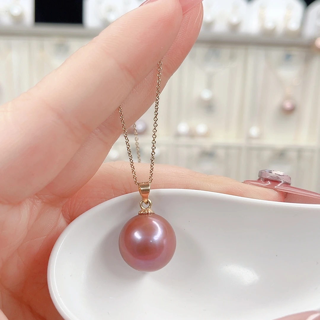 淡水珍珠合金吊坠(赠链)