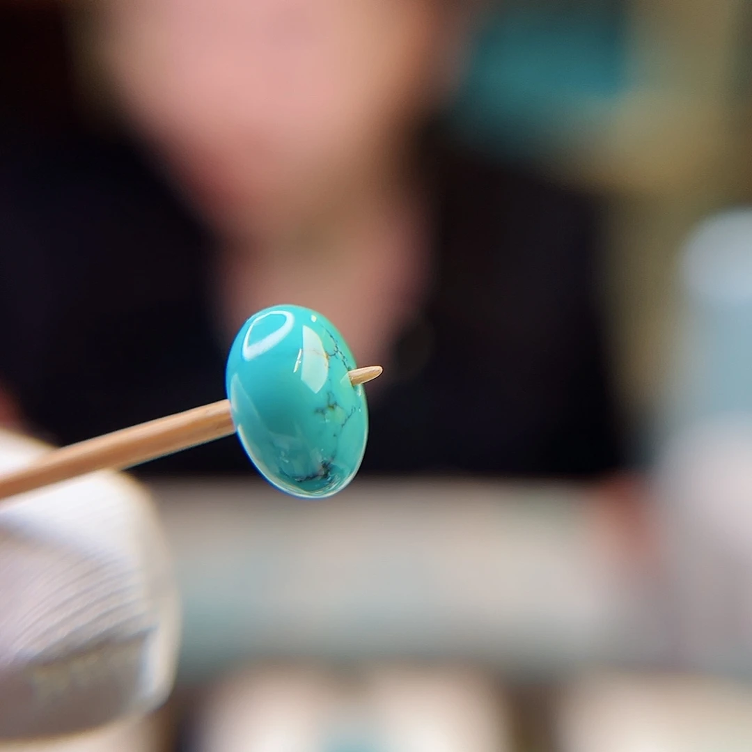 未镶嵌绿松石珠宝奇石