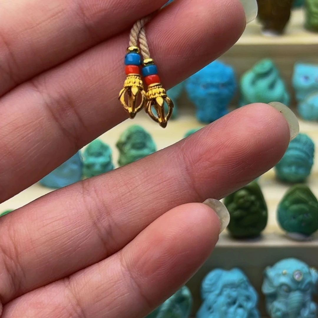 未镶嵌绿松石弟子珠1111