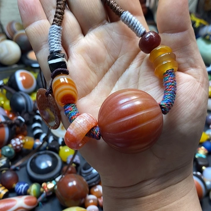 玛瑙/玉髓未镶嵌颈饰