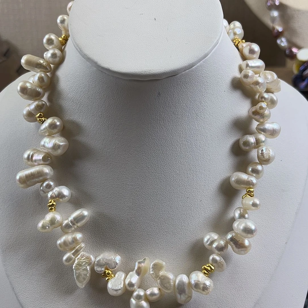 淡水珍珠项链未镶嵌【纯恬】