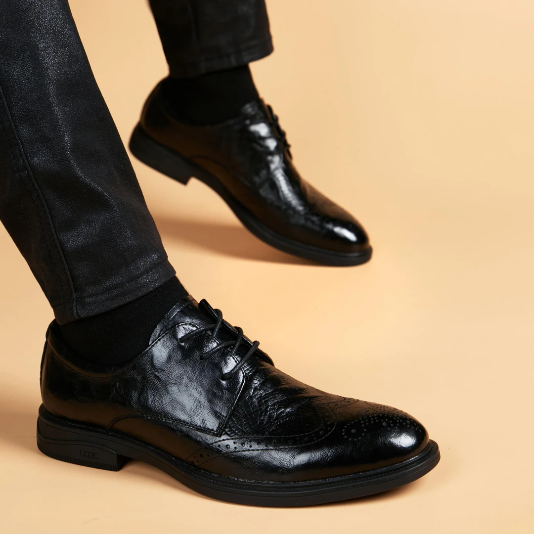 【香港DcSU&Shoes官方正品】古商务内增高办公室青春潮流工装鞋潮