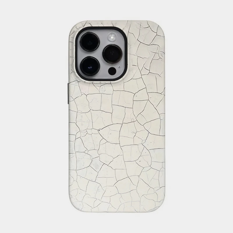 个性裂纹苹果16promax手机壳iphone15小米14华为13适用12新款男生