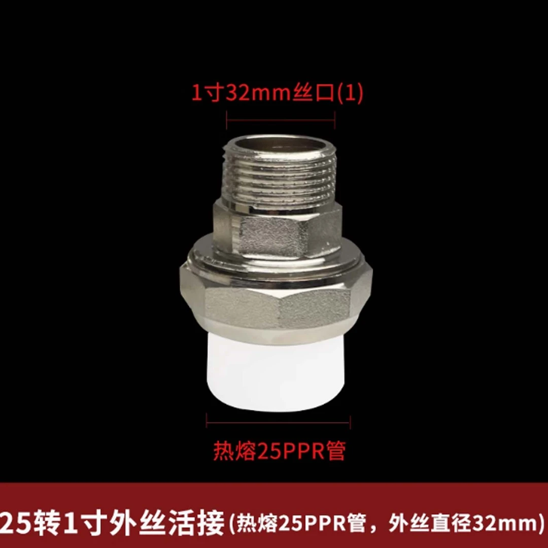 全屋中央阻垢器一寸外丝转PPR25