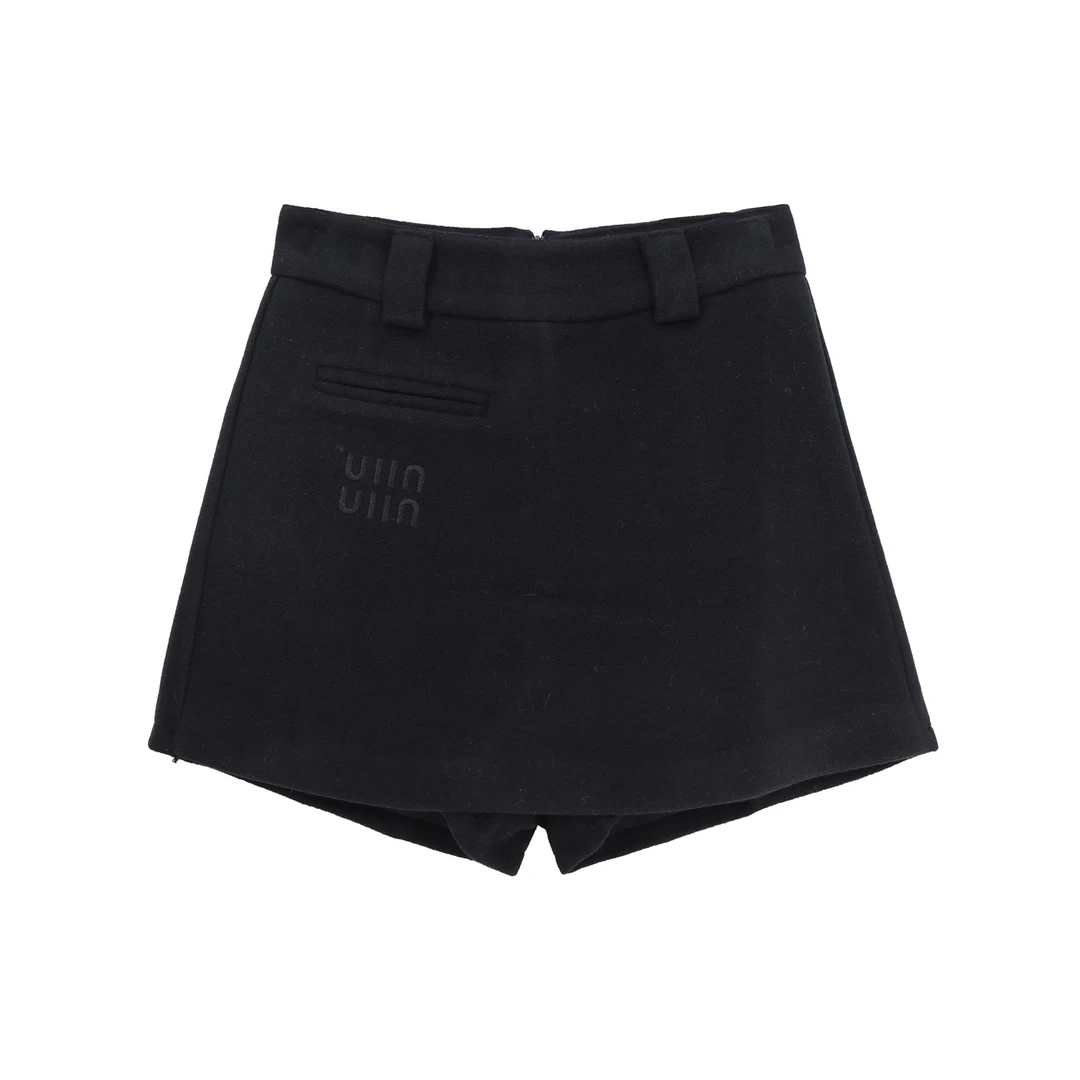 S设计感新款刺绣字母高腰显瘦包臀半身裙X3045