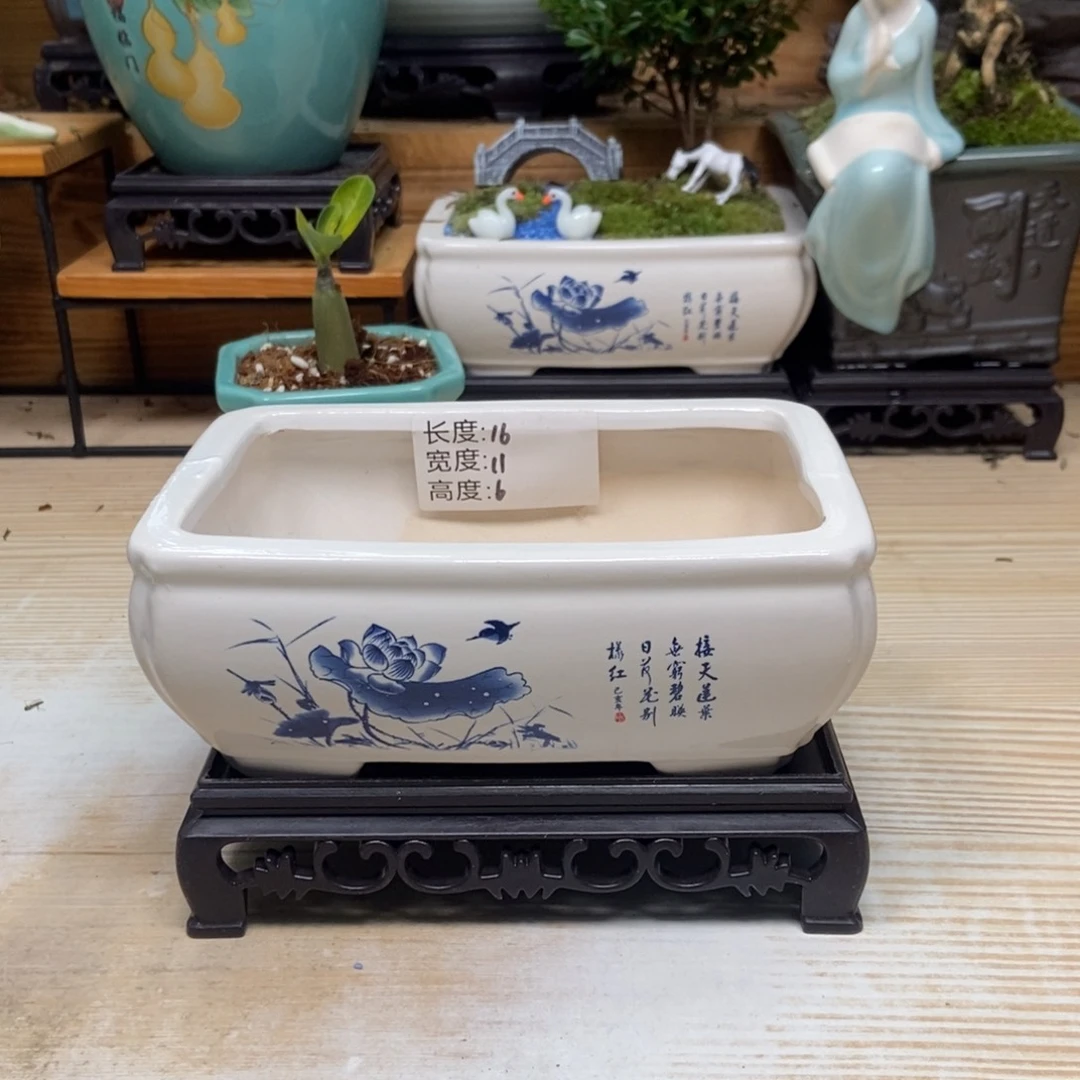 紫砂花盆陶瓷花盆陶瓷艺术