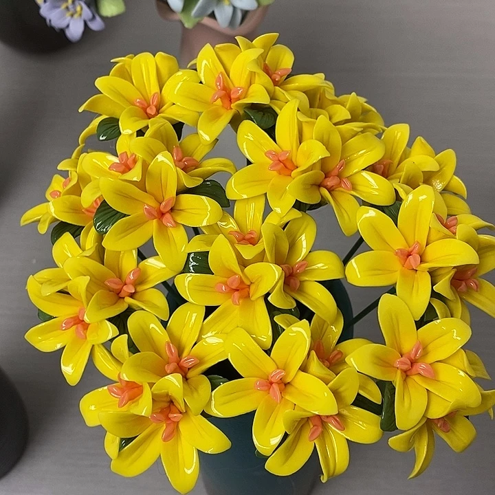 陶瓷陶瓷材料加工4朵