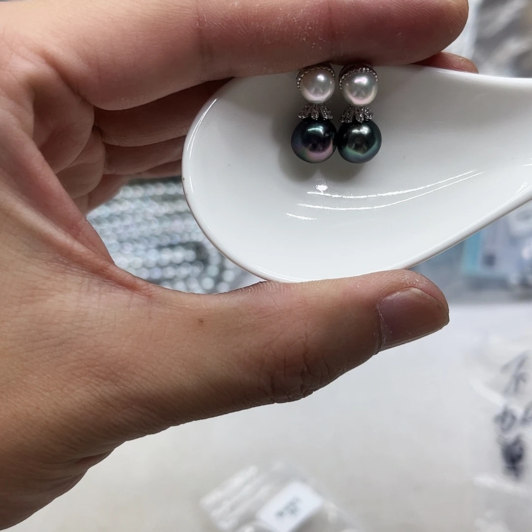 未镶嵌耳饰海水珍珠