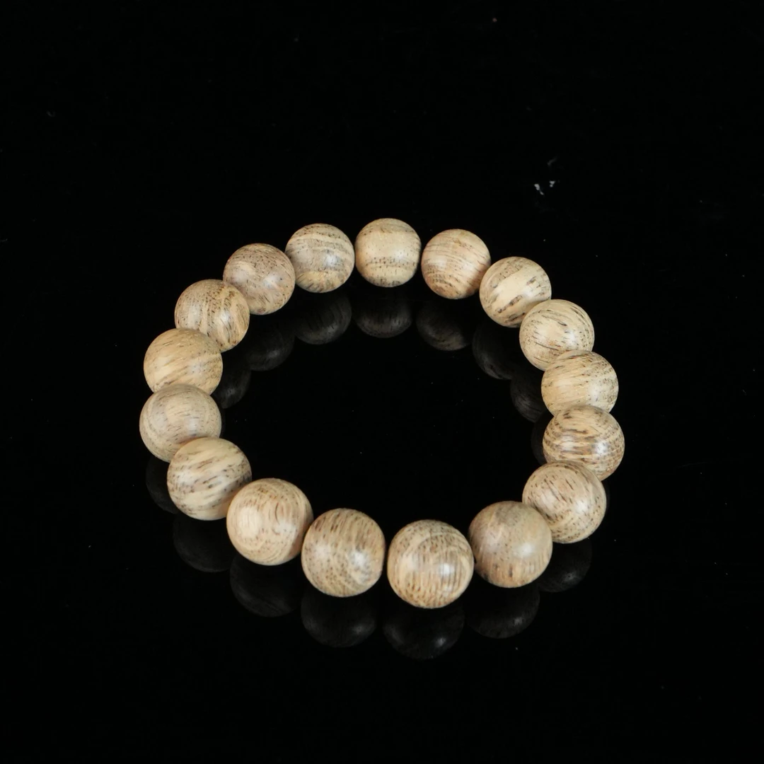 DY-B5733 达拉干虎斑虫漏老料手串 1.29cm 9.19g