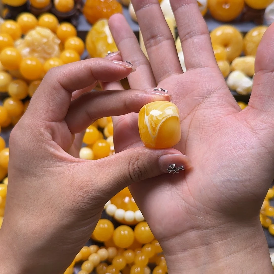 未镶嵌蜜蜡珠宝奇石墩子