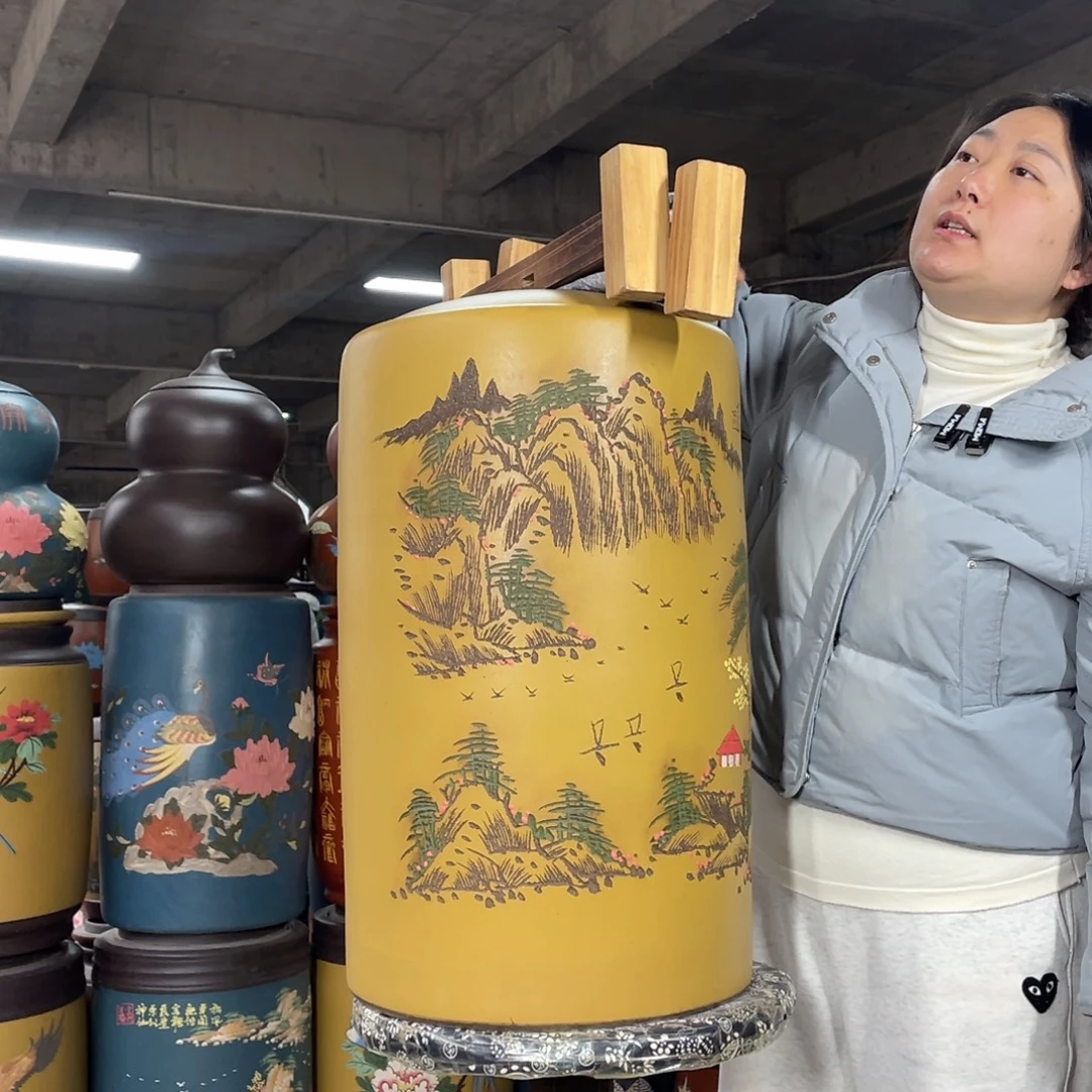 宜兴原矿紫砂茶叶罐