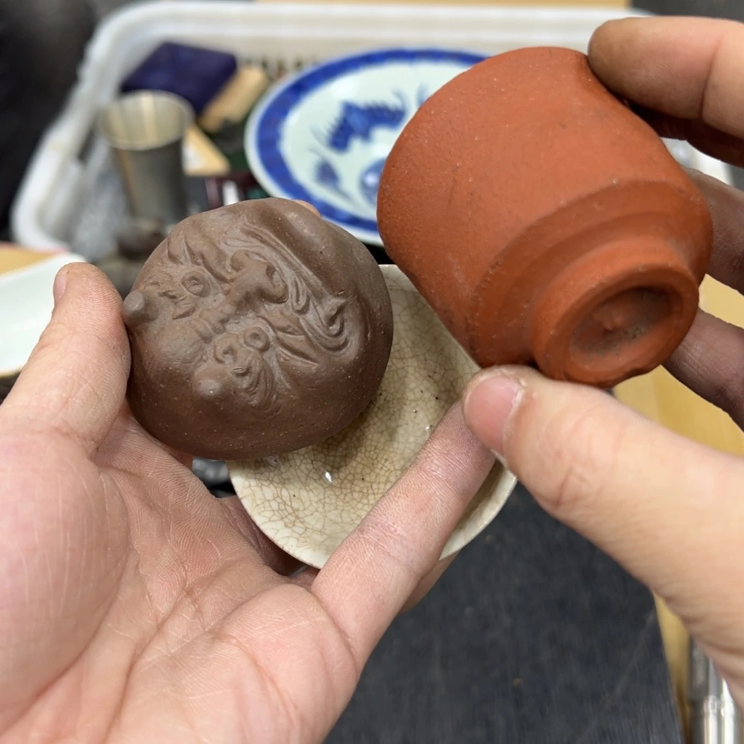 陶瓷中古工艺品摆件