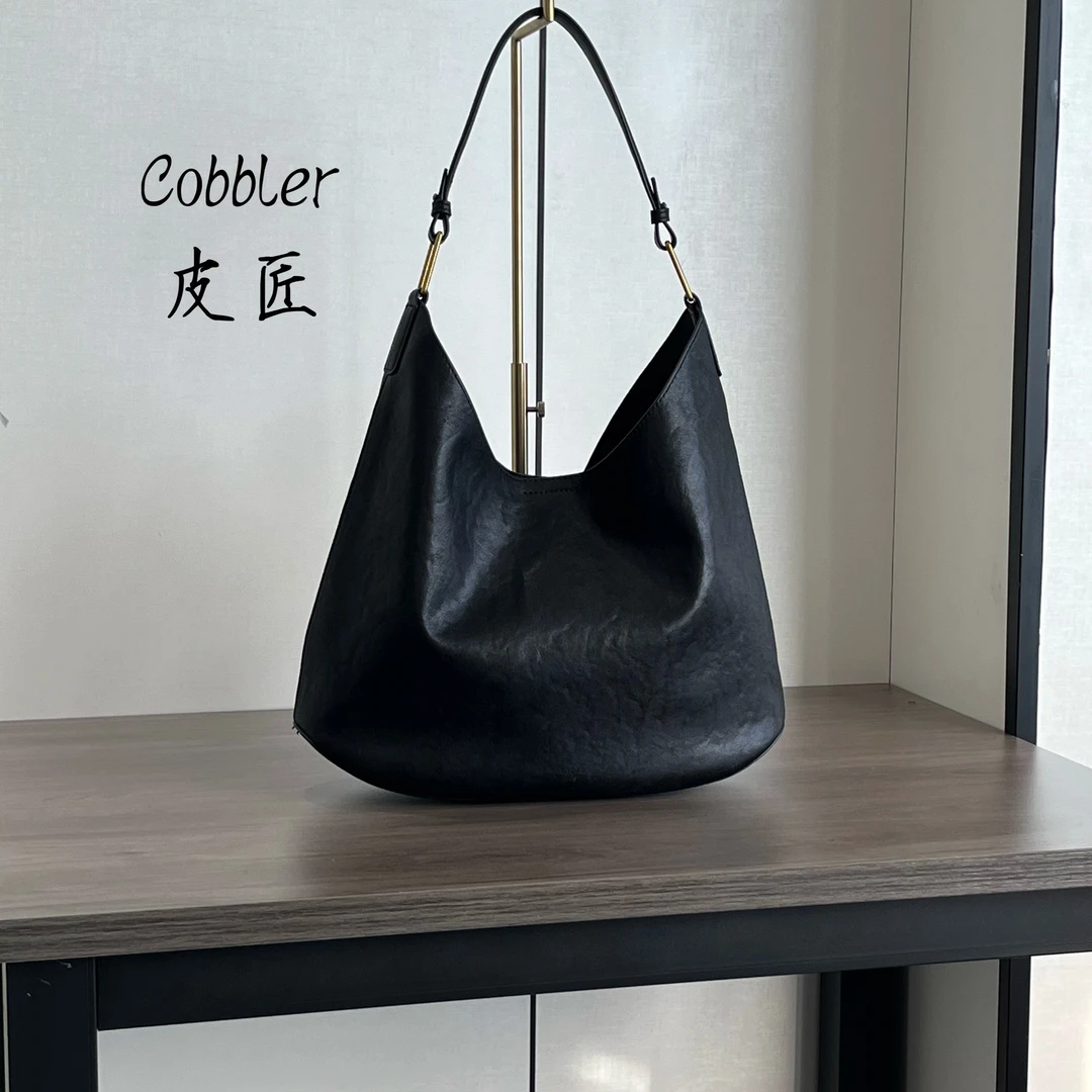 【皮先生】轻奢设计师秋冬新款25020简约风托特松弛慵懒风大女包包