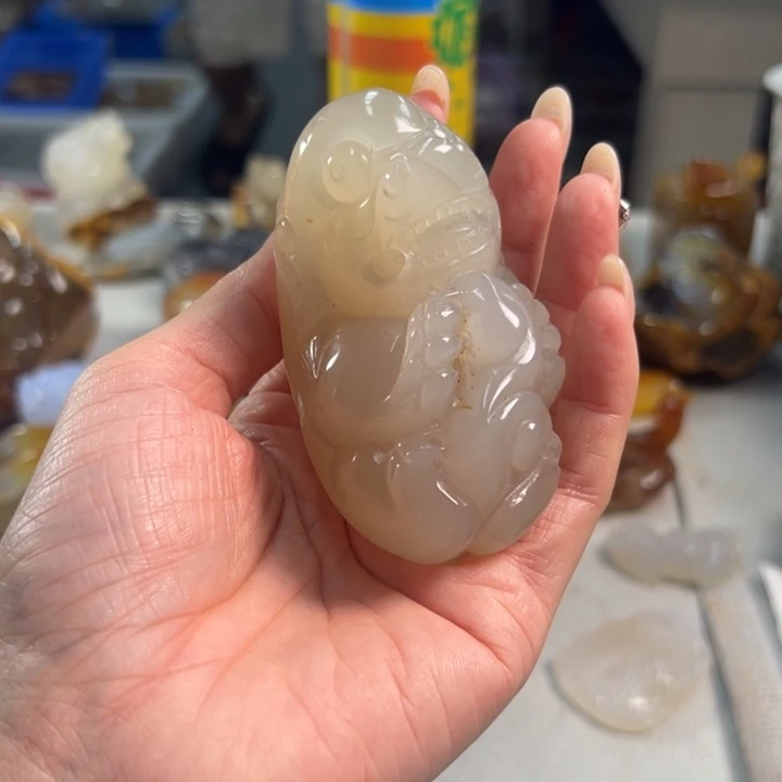 玛瑙/玉髓吊坠(不含链)未镶嵌