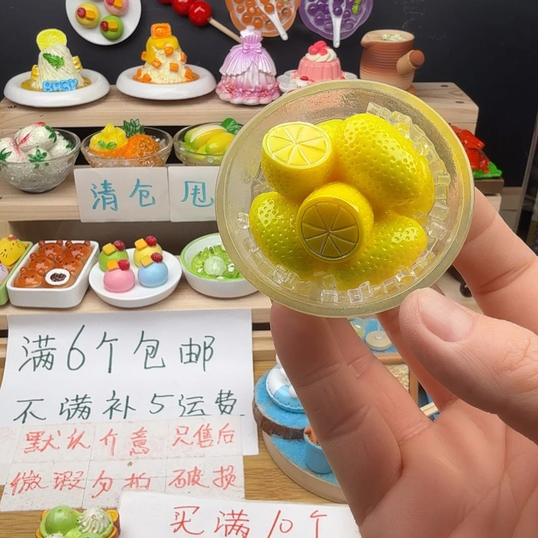 树脂食玩冰箱贴 凭开箱视频售后