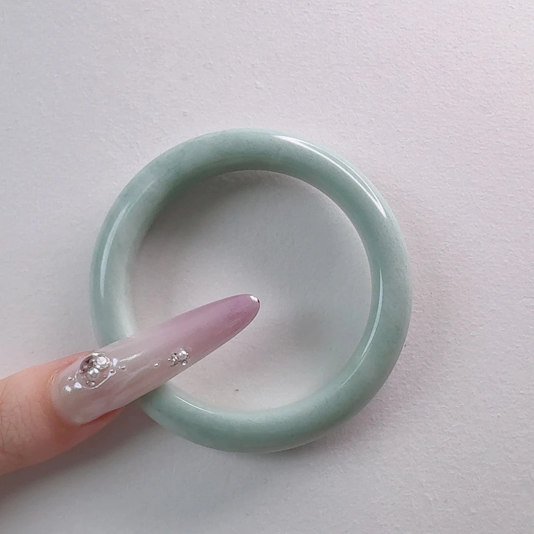 半****蓝田玉（蛇纹石化大理石玉）手镯未镶嵌