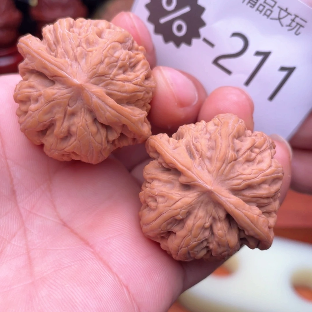 文玩核桃把件平谷九龙天花板38全品