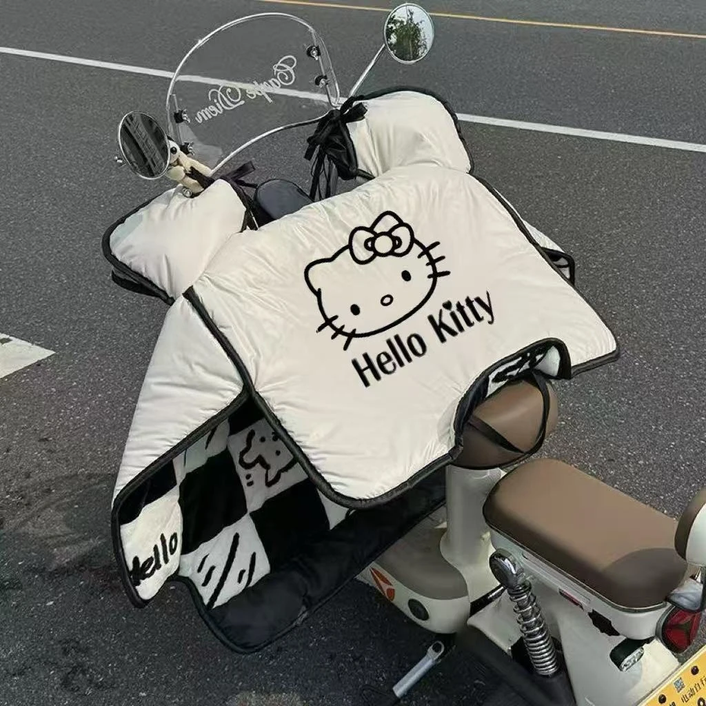 2025电动车挡风被冬季加绒加厚防水防寒电车电瓶车防风罩冬款9124