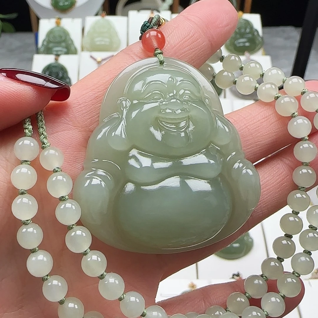 和田玉颈饰未镶嵌50