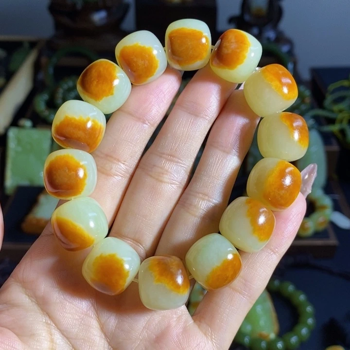 套链未镶嵌和田玉好*很
