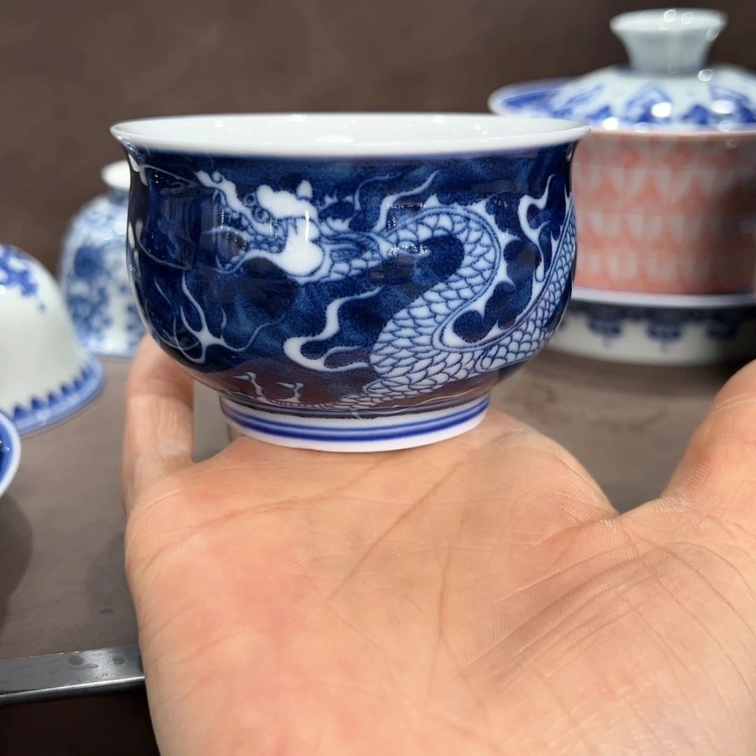盖碗全场七景德镇的早高峰上