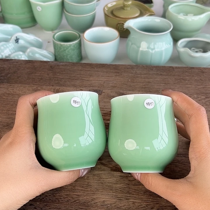 小米茶器龙泉青瓷