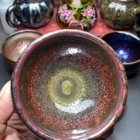 茶盏建盏主人杯茶壶盖碗品茗杯