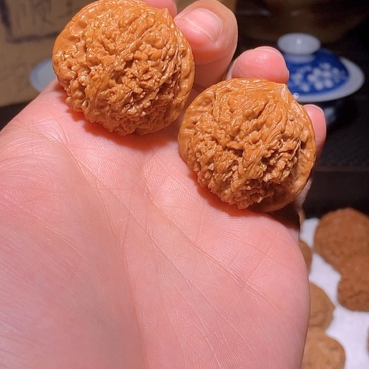 文玩核桃手把件137狮子头