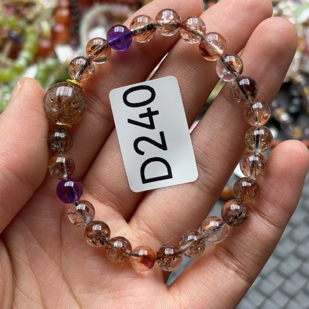 水晶手链未镶嵌多样性