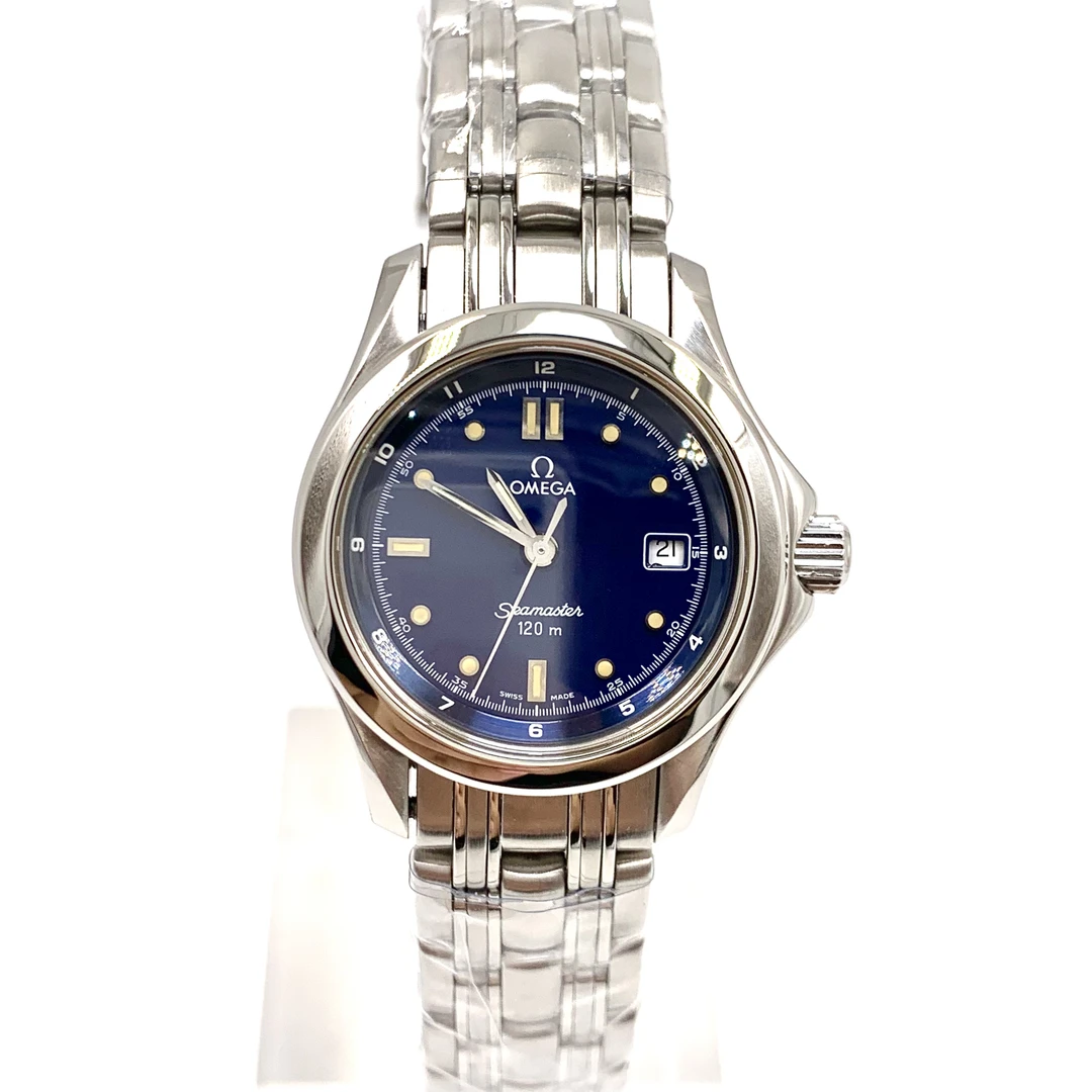 99新 Omega/欧米茄 海马/石英/表径28mm/女表