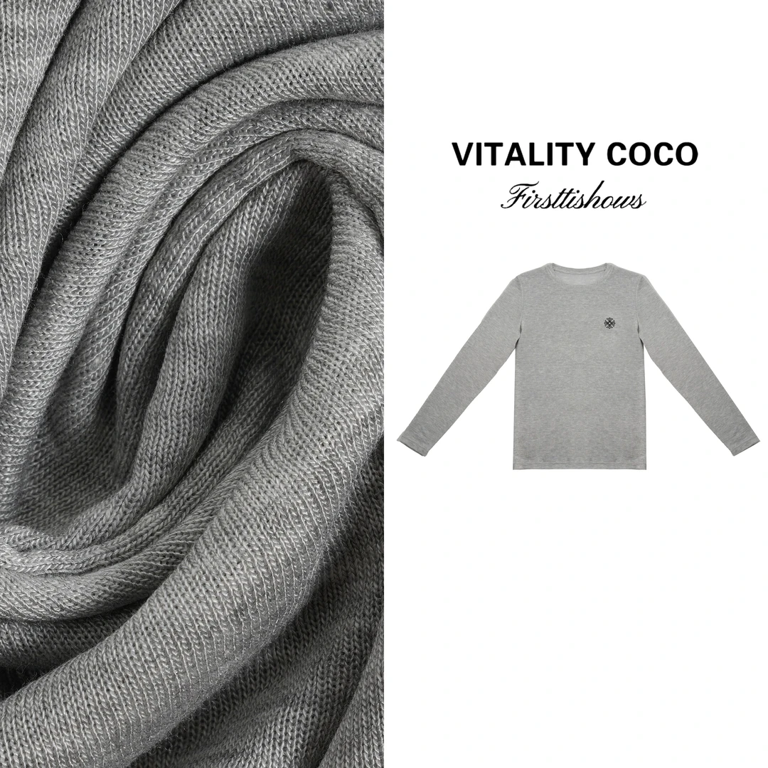 VITALITY COCO·CH系列新款女装 纯色长袖打底-2587