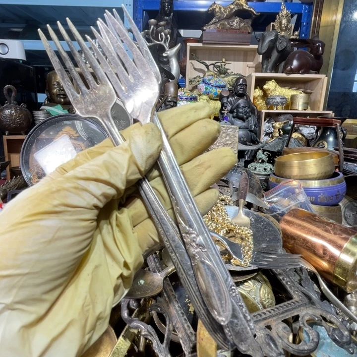 饮**源大阪回流铜器摆件25