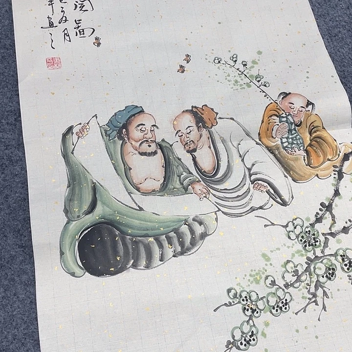 国画手绘作品欣赏一下