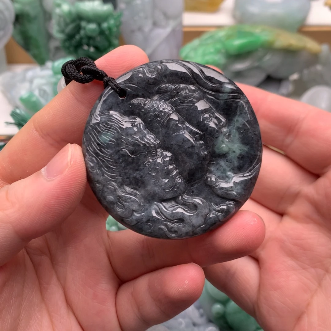 吊坠(不含链)未镶嵌翡翠