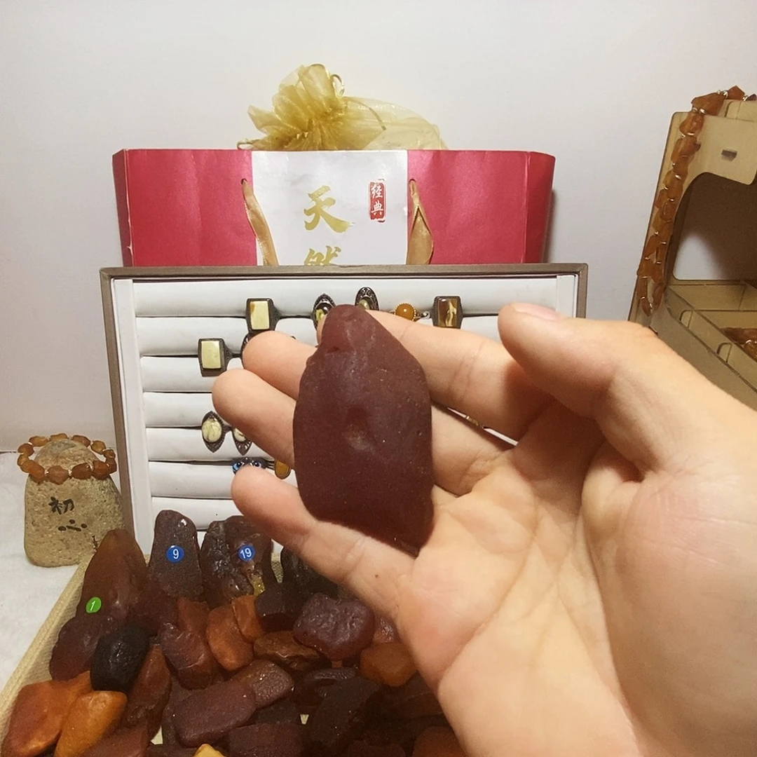 裸石琥珀未镶嵌琥珀