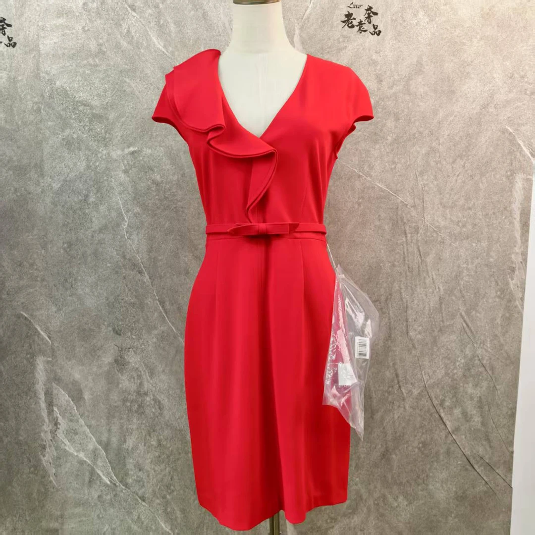 99新 Valentino/华伦天奴 海囤K/华伦天奴连衣裙/44码/TL60138