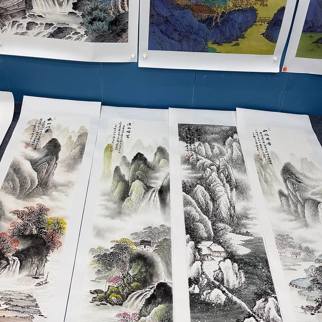 国画纯手绘作品欣赏
