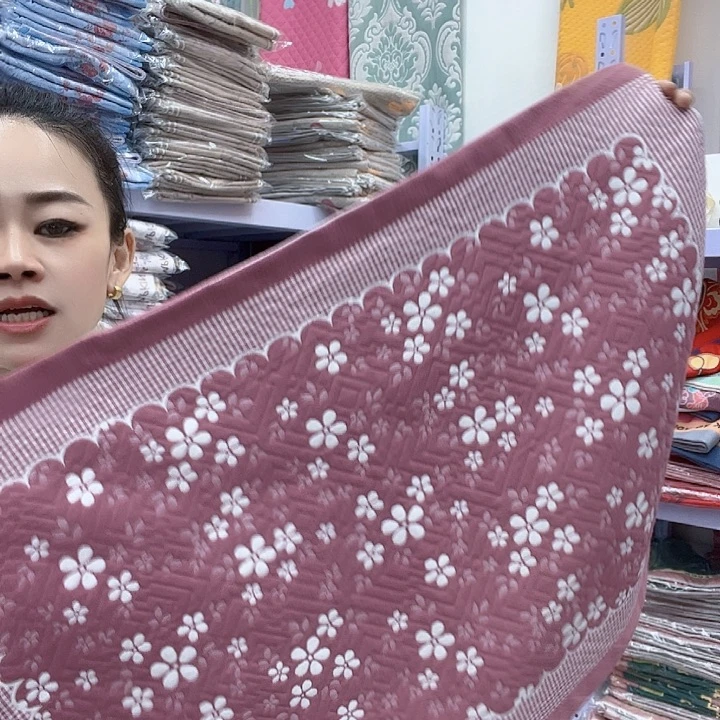 棉豆沙色雪花纯奶