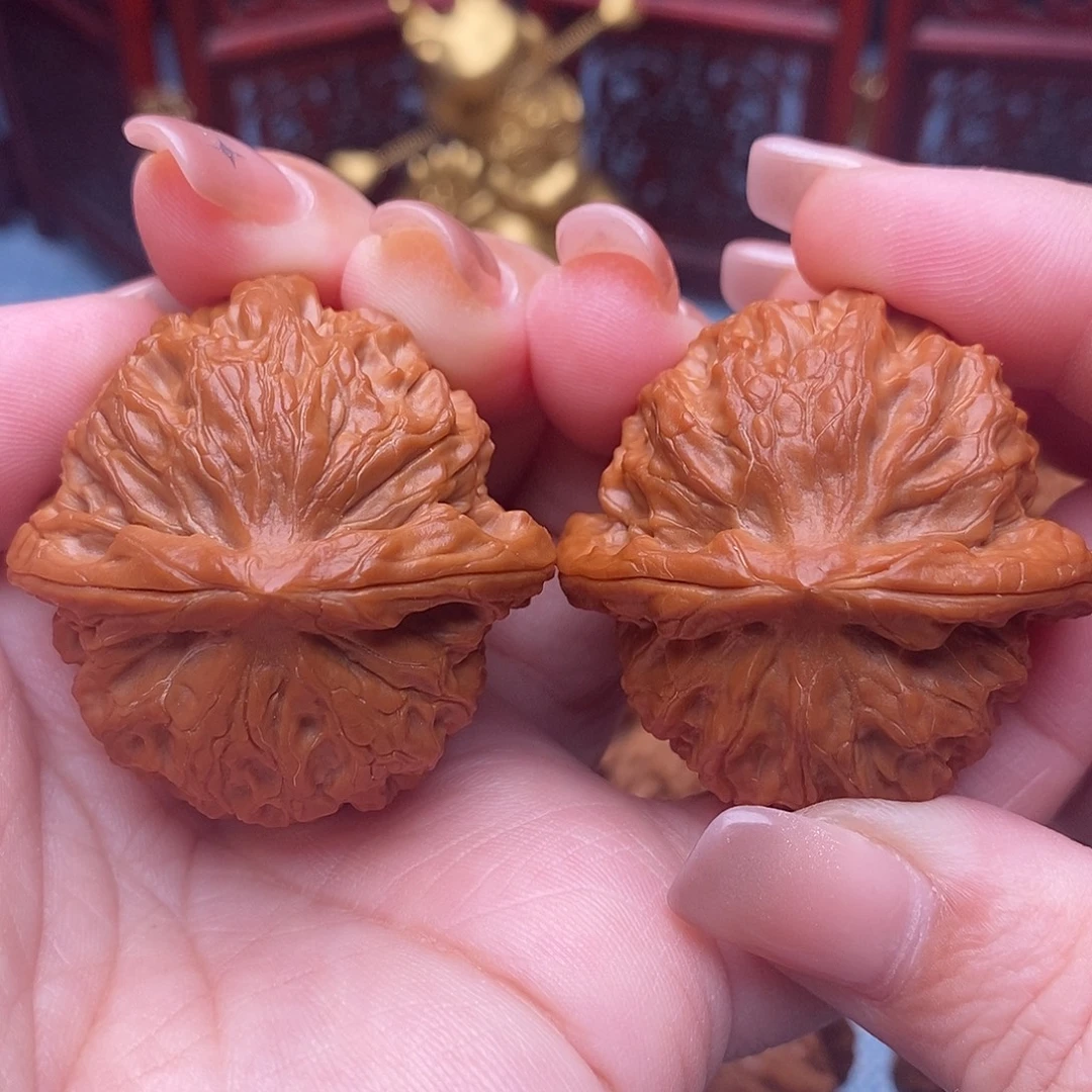 文玩核桃把件40全品毕业金麒麟