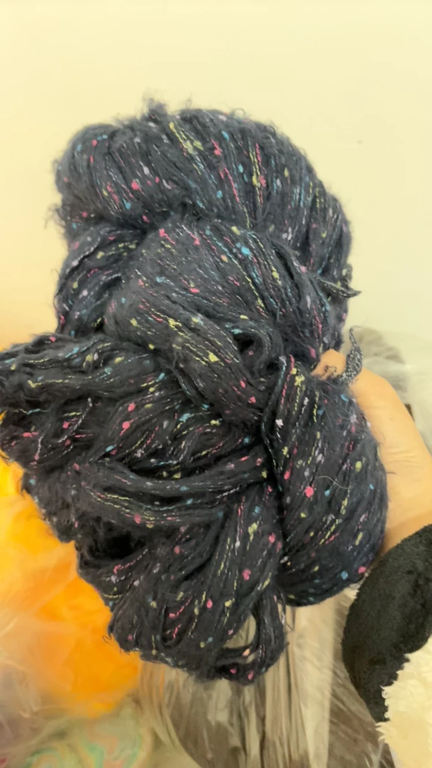马海毛编织衣服钩帽子钩坐垫