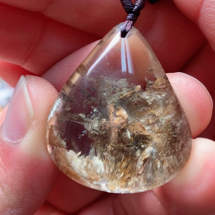 水晶吊坠(不含链)未镶嵌