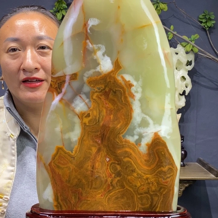 石材精品古青石摆件