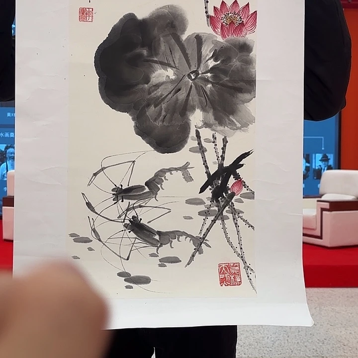 国画李庆宣老先生去伪存真原作