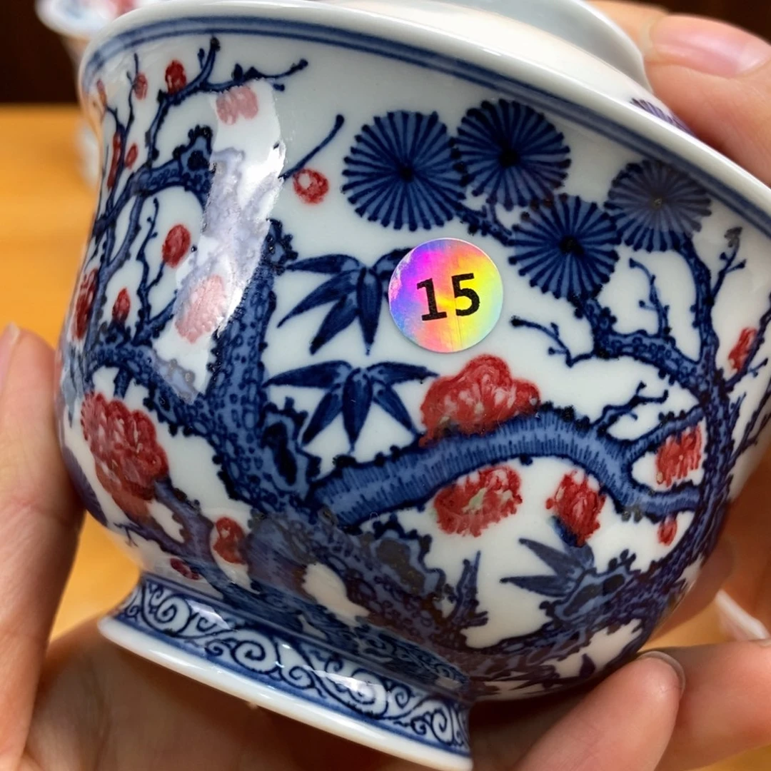 手绘现代茶具非古董从**航