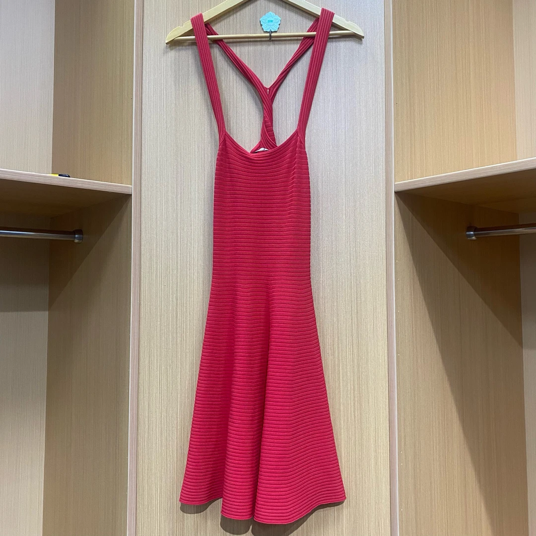 未使用 Alexander McQueen/亚历山大·麦昆 针织连衣裙I1998衣100