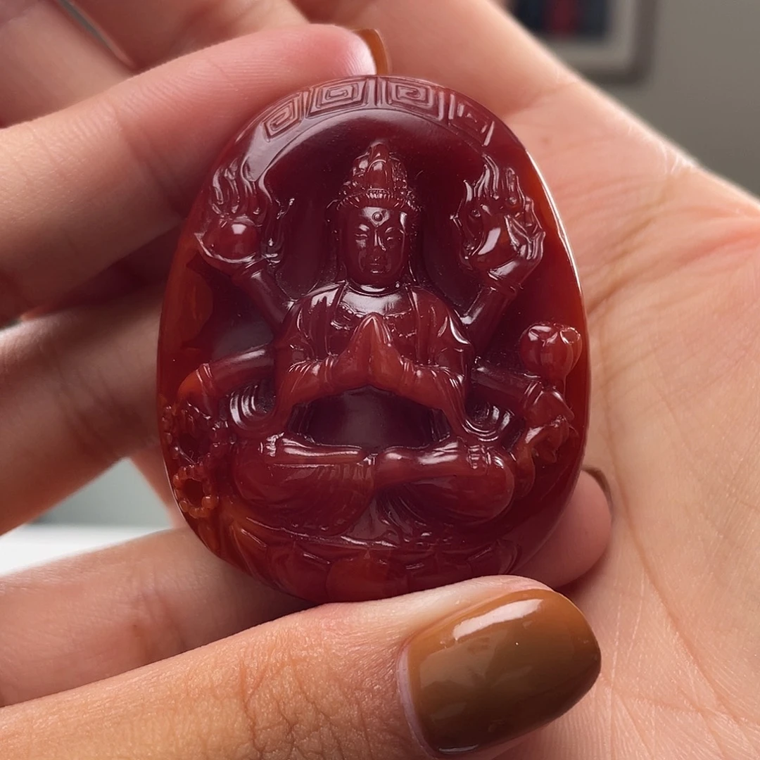 小***噜南红玛瑙未镶嵌南红玛瑙